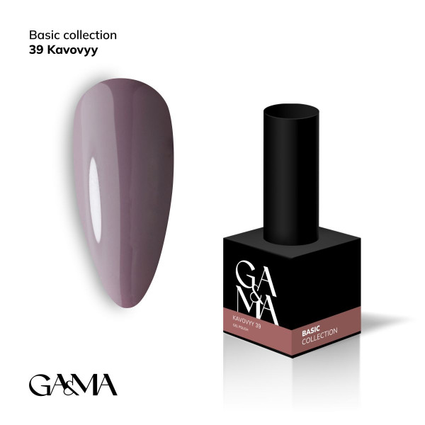 GA&MA Basic collection Gel Polish No. 039, 10 ml