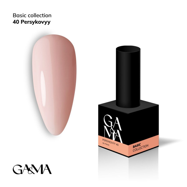 GA&MA Basic collection Gel Polish No. 040, 10 ml