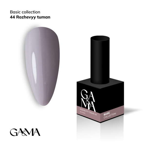 GA&MA Basic collection Gel Polish No. 044, 10 ml