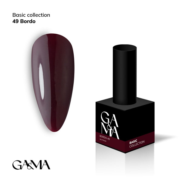 GA&MA Basic collection Gel Polish No. 049, 10 мл