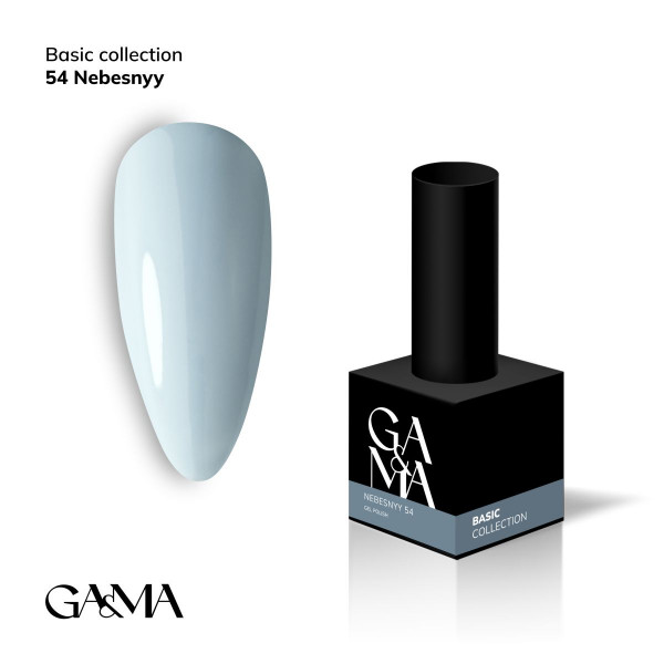 GA&MA Basic collection Gel Polish No. 054, 10 ml