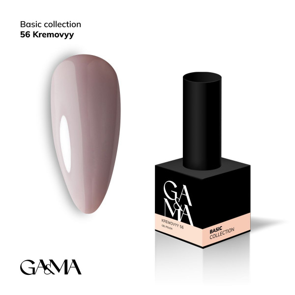 GA&MA Basic collection Gel Polish No. 056, 10 мл