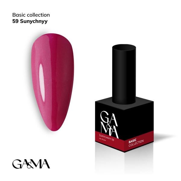 GA&MA Basic collection Gel Polish No. 059, 10 ml