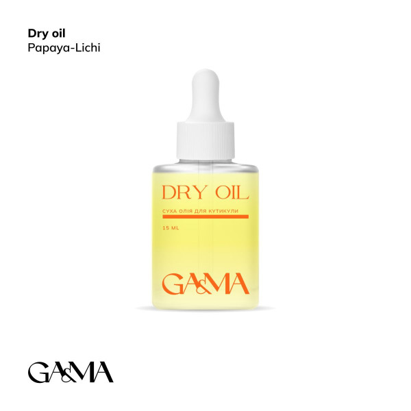 GA&MA Dry Oil Papaya-lychi 15 ml