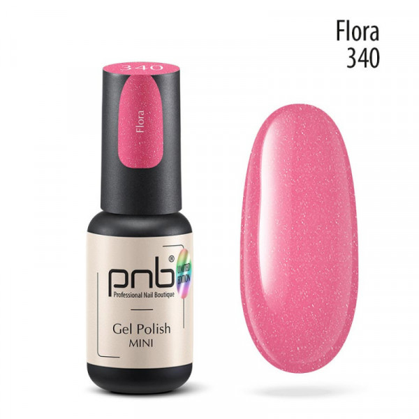 Gel polish №340 Flora (mini) 4 ml. PNB