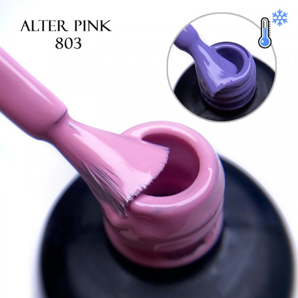 Gel polish Termo Alter Pink №803 11 ml. GLOSS