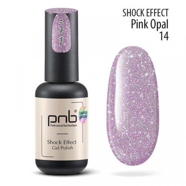 Gel polish Shock Effect №14 Pink Opal  8 ml. PNB