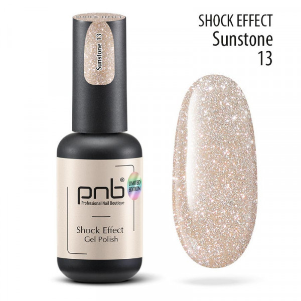 Гель-лак Shock Effect №13 Sunstone 8 мл. PNB