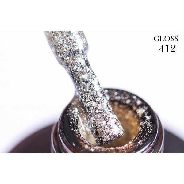 Gel polish GLOSS 11 ml. №412