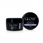 Single-phase gel Builder Gel GLOSS Plum, 15 ml