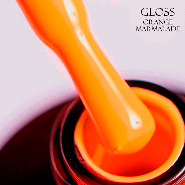 Gel polish GLOSS 11 ml. №504 Orange Marmalade