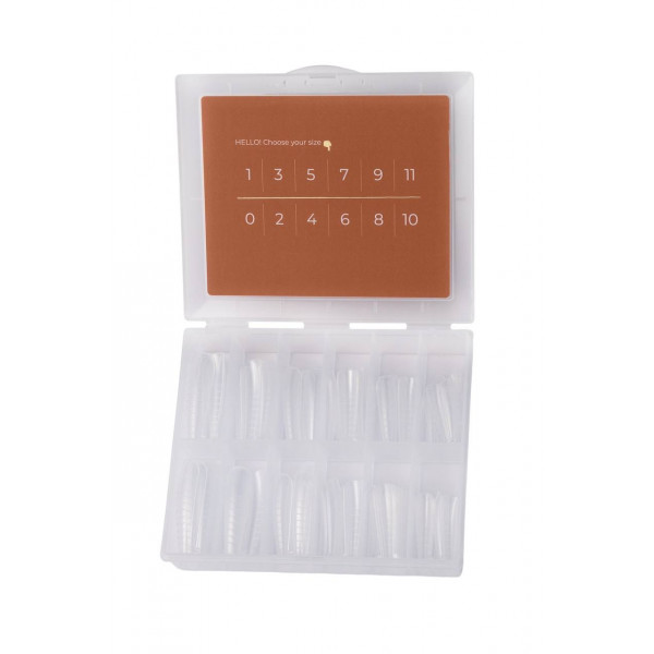 HELLO Gel Tips «Ballerina», 120 pcs