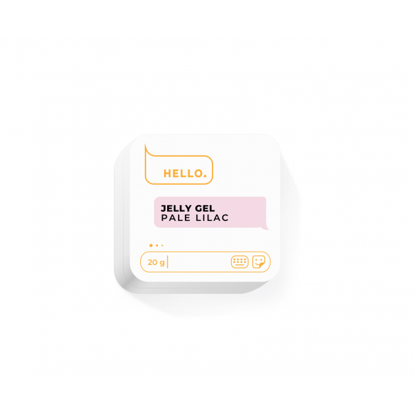 HELLO. Jelly Gel, Pale Lilac, 20 г