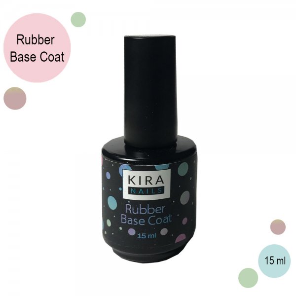 Rubber Base Coat 15 ml. Kira Nails