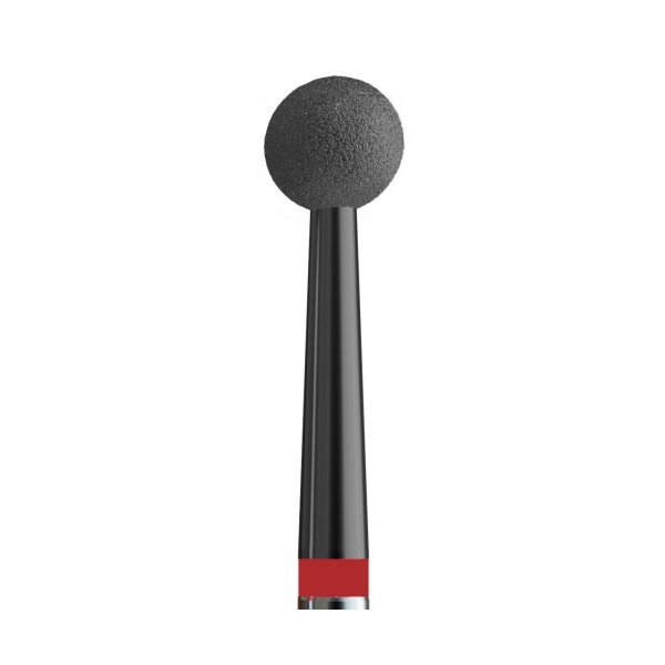 Buffing head, red, ball 3.3 mm, carbon spraying (№10 V104.001.514.033_D) Kodi Professional