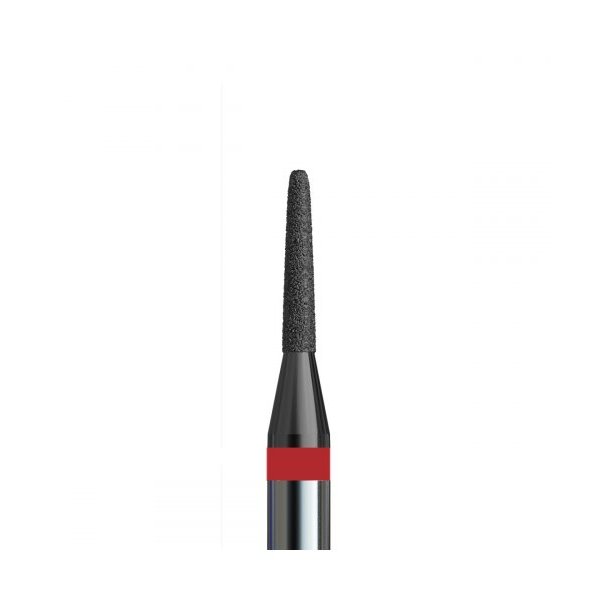 Buffing head, red, pointed 1.0 mm, carbon spraying (№110 V104.197.514.010_D) Kodi Professional