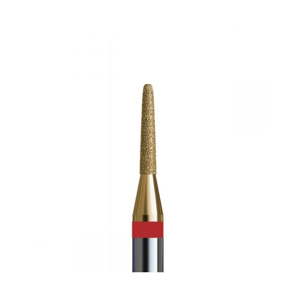 Buffing head, red, pointed 1.0 mm, zirconium spraying (№112 V104.197.514.010_Z) Kodi Professional