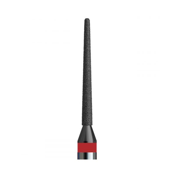 Buffing head, red, pointed 1.0 mm, carbon spraying (№118 V104.199.514.010_D) Kodi Professional