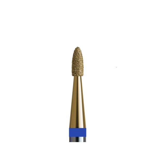 Buffing head, blue, flame 1.4 mm, zirconium spraying (№144 V104.243.524.014_Z) Kodi Professional