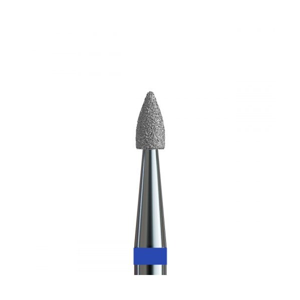 Buffing head, blue, flame 1.8 mm (№145 V104.243.524.018) Kodi Professional