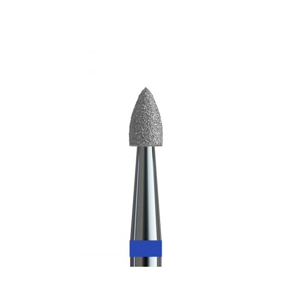 Buffing head, blue, flame 2.3 mm (№149 V104.243.524.023) Kodi Professional