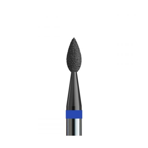 Buffing head, blue, flame 1.8 mm, carbon spraying (№162 V104.257.524.018_D) Kodi Professional