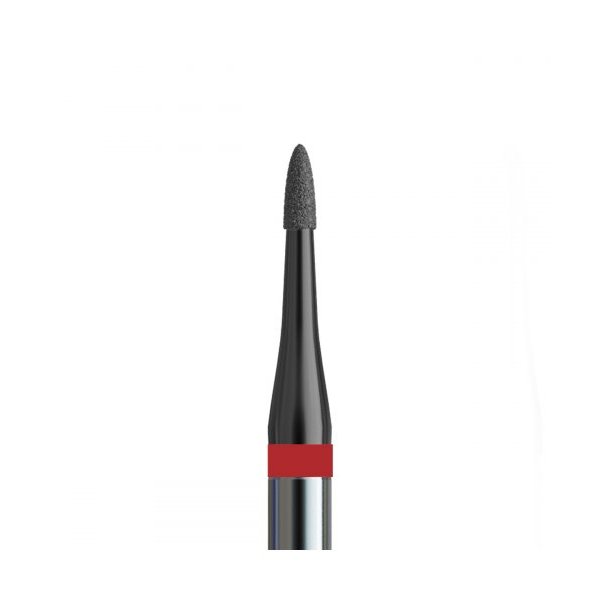 Buffing head, red, cone 1.0 mm, carbon spraying (№174 V104.540.514.010_D) Kodi Professional