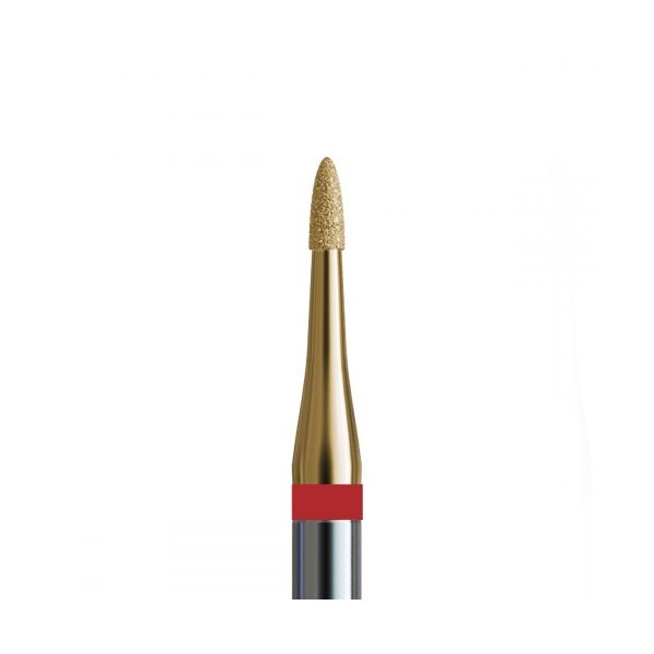 Buffing head, red, cone 1.0 mm, zirconium spraying (№176 V104.540.514.010_Z) Kodi Professional