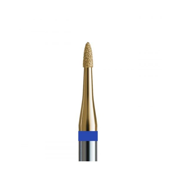 Buffing head, blue, cone 1.0 mm, zirconium spraying (№180 V104.540.524.010_Z) Kodi Professional