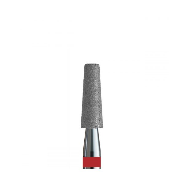 Buffing head, red, cone truncated 2.5 mm (№97 V104.172.514.025) Kodi Professional