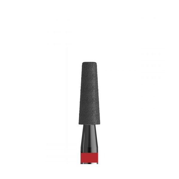 Buffing head, red, cone truncated 2.5 mm, carbon spraying (№98 V104.172.514.025_D) Kodi Professional