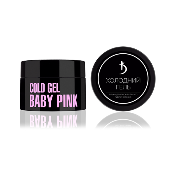 Cold gel "Baby Pink" 25 ml. Kodi Professional
