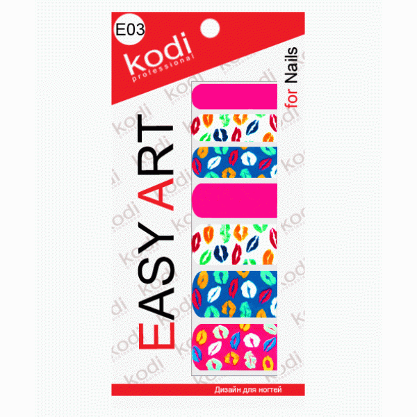 Nail Sliders "Easy Art" E03