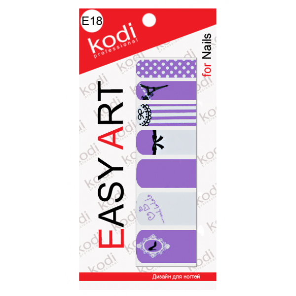 Nail Sliders "Easy Art" E18