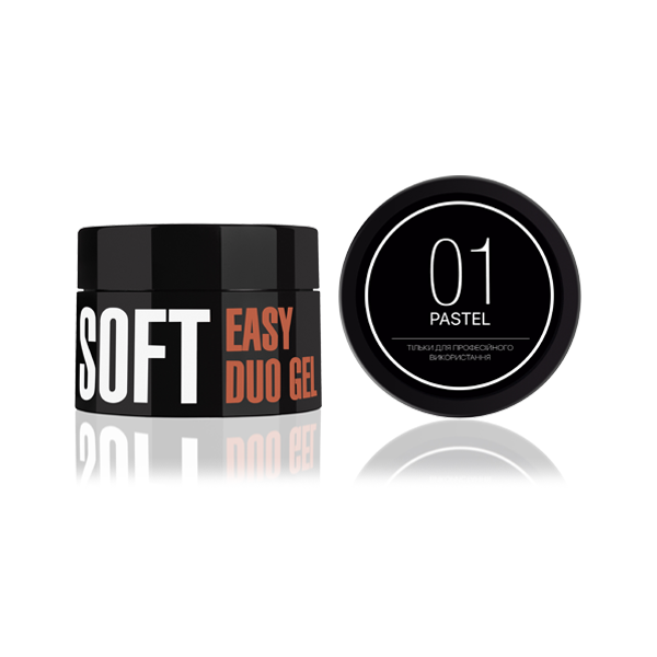 Easy Duo Gel Soft Pastel №01 20 g. Kodi Professional