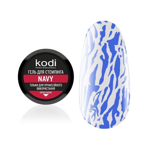 Stamping gel color: navy Kodi Professional 4 ml