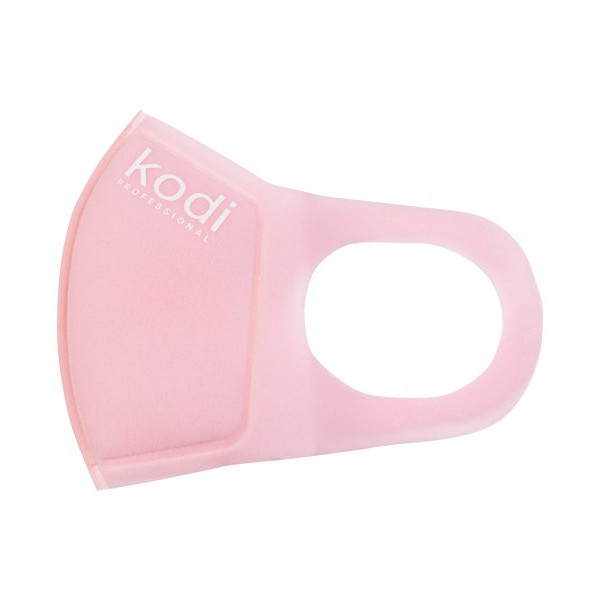 Two-layer neoprene mask without valve, light pink Kodi Professional