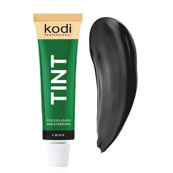 Paint for eyebrow and eyelash (color: black, volume:15 ml) Kodi Professional