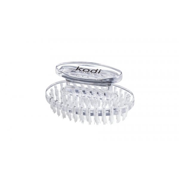 Manicure brush for removing dust with nails (oval, clear) Kodi Professional