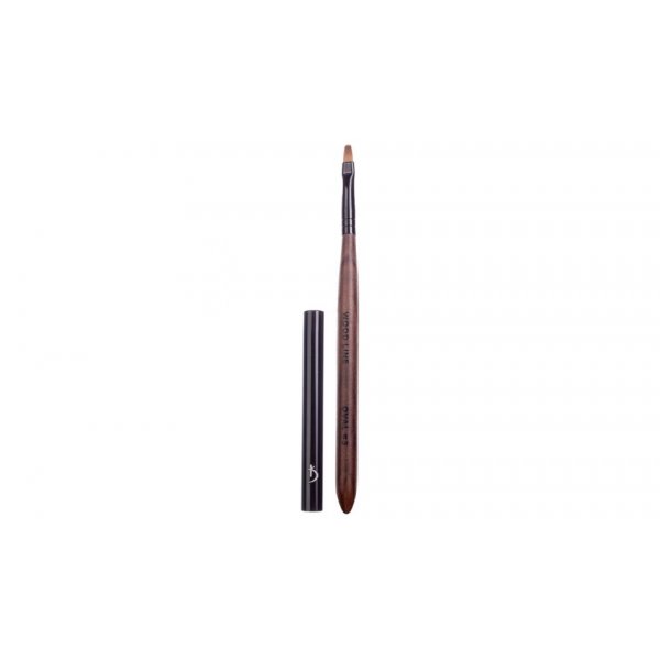 Brush for gel modeling Oval №3 (brown) Kodi Professional