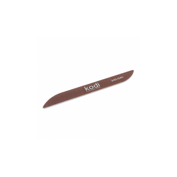Nail file "Boomerang , brown " 240/240 Kodi Professional