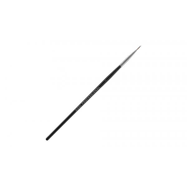 Кисть для росписи №1 (колонок, деревянная черная ручка) Kodi Professional