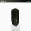 Black Top Stained Glass Nail Top ADORE