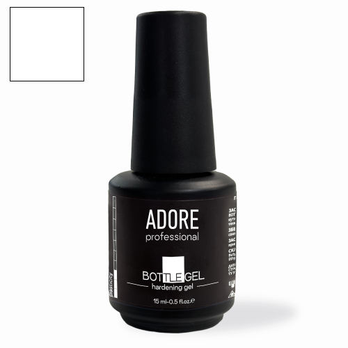 Bottle Gel 15 ml "milky" ADORE