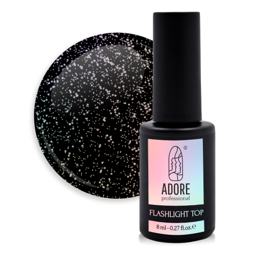 Flashlight Top 8 ml №03 - holographic ADORE