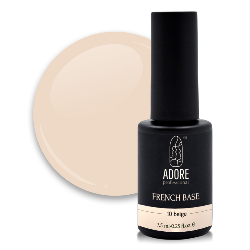 French Base 8 ml №10 "biege" ADORE