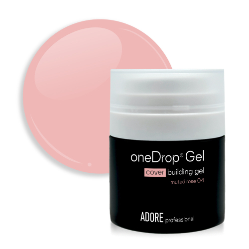 Gel Builder One Drop Gel No. 04 - muted rose 30 g ADORE