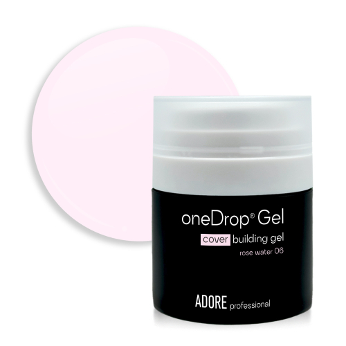 Gel Builder One Drop Gel No. 06 - rose water 30 g ADORE