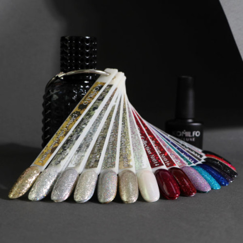 Glitter Gel Polish Collection Komilfo