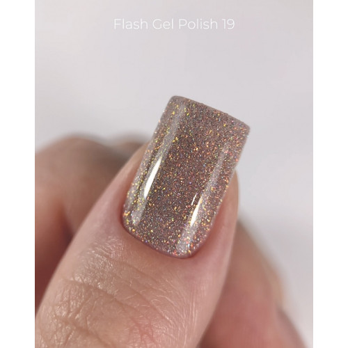 Dark Gel Polish Flash 19, 10 ml